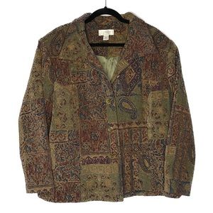 SOLD! Funky Patchwork Blazer Jacket